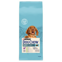 PURINA Dog Chow Puppy Lamb 14kg + Rękawica