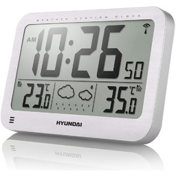 Stacja Meteo Z 4 Niezależnymi Budzikami Hyundai Ws2331
