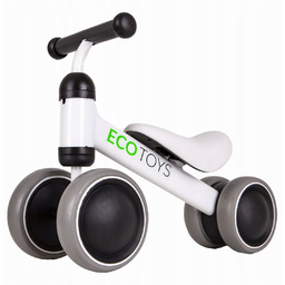 Rowerek biegowy treningowy mini rower dla dzieci biały