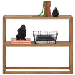 Konsola z półką dąb olejowany 99 cm Soline