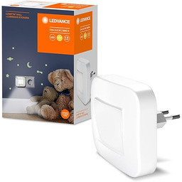 LEDVANCE Nightlux Lunetta Hall srebrny, nastrojowe światło