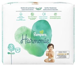 Pampers Harmonie Pieluszki rozmiar 3, 31 sztuk