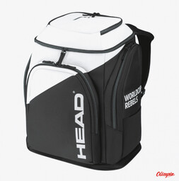 Head Torba narciarska REBELS RACING BACKPACK S black/white