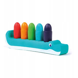 Kredki 5 Szt Do Kąpieli Ludi + Piankowy