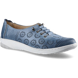 Wasak Granatowe Półbuty Modne Obuwie Wygodne Buty