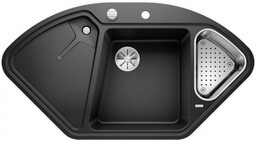 BLANCO 525867 Zlewozmywak DELTA II Silgranit PuraDur Czarny