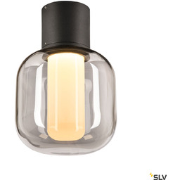 OVALISK CL lampa sufitowa zewnętrzna LED, IP65, antracytowy,