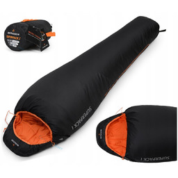 ULTRALEKKI WYGODNY ŚPIWÓR BERGSON SUPERPACK 700g