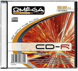Płyta CD-R 700MB 52x OMEGA Freestyle slim !problem