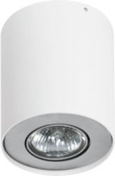 Neos lampa sufitowa 1-punktowa biała/aluminium AZ0606