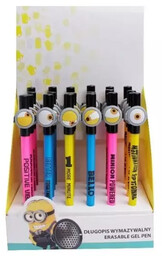 Długopis wymazywalny Minionki (24szt) - Beniamin