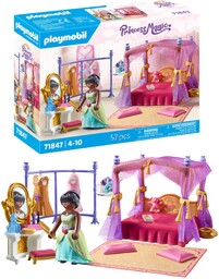 PLAYMOBIL Princess Magic Sypialnia Księżniczki z Przebieralnią Zestaw