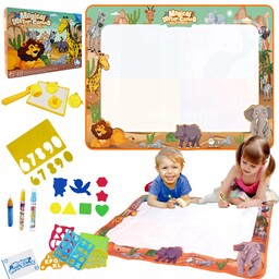 Mata Wodna Safari Zestaw Z Wałeczkiem Stempelkami Pisaki