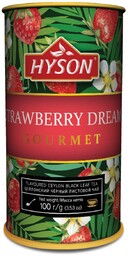 Herbata czarna Hydrex truskawkowa 100 g
