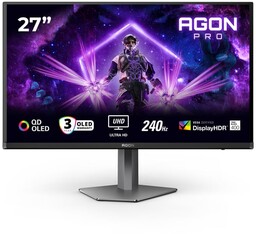 Monitor 26.5 cala AG276UZD 4K QD-OLED 240Hz HDMIx2