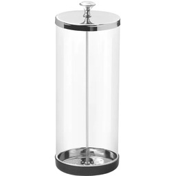 Szklany pojemnik do dezynfekcji narzędzi fryzjerskich 1400 ml