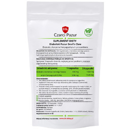 Czarci Diabelski Pazur Ekstrakt 120 kaps 320 mg