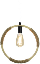 Elem Lampa wisząca Kajo 8850/1 JB SZNUR kółko