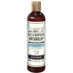 SUPER BENO Szampon naturalny Jasna sierść 300 ml