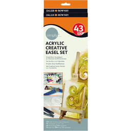 Daler Rowney 126500201 - Simply Acrylic Easel Set