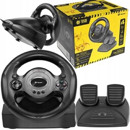 Kierownica do gier z pedałami pc ps3 ps4