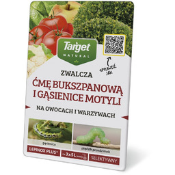 LEPINOX PLUS ZWALCZA ĆMĘ BUKSZPANOWĄ I GĄSIENICE MOTYLI