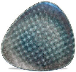 TALERZ TRÓJKĄTNY ASTRO METALLIC BLUE 230 mm