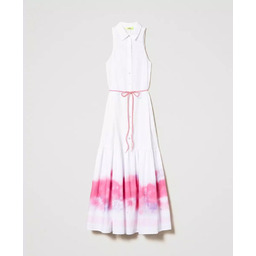 Twinset Letnia sukienka maxi MYFO w kwiaty