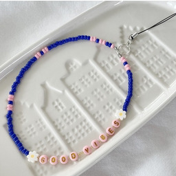 Pakamera Charms do telefonu GOOD VIBES blue