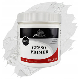 Gesso Akrylowe Białe Grunt Akrylowy Podkład Malarski Phoenix