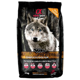 ALPHA SPIRIT Pełnoporcjowa karma sucha miękka MULTIPROTEIN 3kg