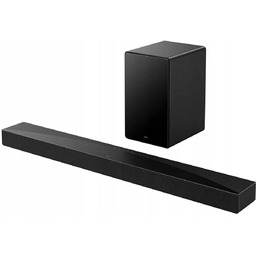 Soundbar TCL Q65H Czarny 5.1-kanałowy, Bezprzewodowy Subwoofer, 4K