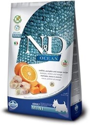 N&D OCEAN DOG CODFISH, PUMPKIN AND ORANGE ADULT