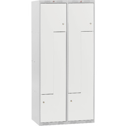 Szafa ubraniowa CLASSIC, typ L, 2 moduły, 4
