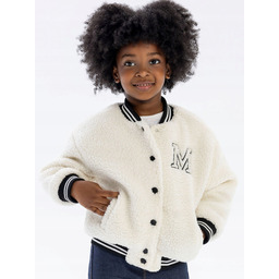 Kurtka Baseball z futerka dla dziewczynki (2y-14y)