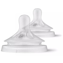 AVENT Natural Response Smoczek do butelki 0m+ wolny