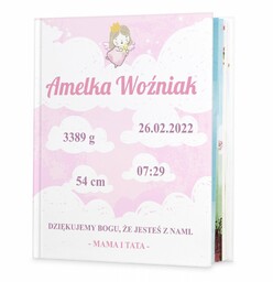 Historie opowieści biblijne z nadrukiem dla dziewczynki