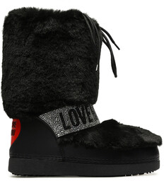 Śniegowce LOVE MOSCHINO JA24222G0HJW0000 Czarny