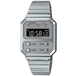 Zegarek Casio Vintage A100WE-7BEF Srebrny