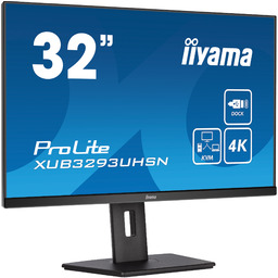 iiyama XUB3293UHSN-B5 32" IPS Monitor, 3840 x 2160