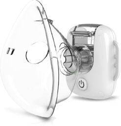 Lionelo Nebi Air Mask White, inhalator siateczkowy