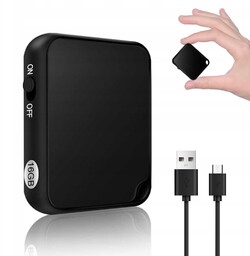 Mini Nagrywarka Usb Odtwarzacz MP3 Dyktafon 16GB