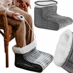 GRZEJĄCE BUTY ELEKTRYCZNE WYKONANE Z MIŁEGO POLARU OGRZEWACZ