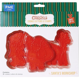 PME CH24CCC098 Świąteczne foremki do ciastek i stemple,