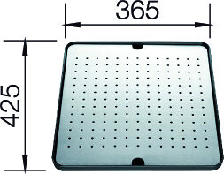 BLANCO 513485 Ociekacz z wkładem stalowym do komór