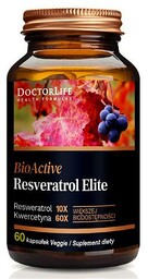 Doctor Life BioActive Resveratrol Elite Resweratrol mikronizowany, 60