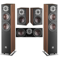 Dali Oberon 5+1+VOKAL Dark Walnut Zestaw Kina 5.0