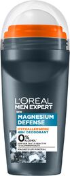 L Oreal Men Expert, Magnesium Defense, dezodorant roll-on,