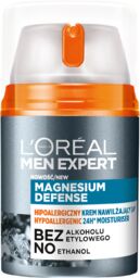 L Oreal Men Expert, Magnesium Defense, krem nawilżający