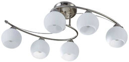 Lindby - Svean 6 Lampa Sufitowa White/Nickel